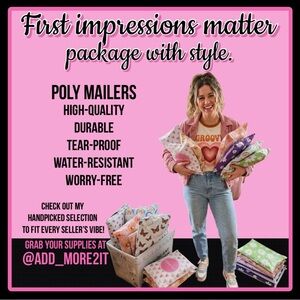 Colorful Poly Mailers